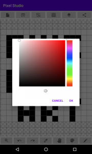 اسکرین شات برنامه Pixel Studio: art editor 1