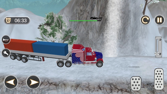 اسکرین شات بازی بازی ماشین راننده تریلی ماک 2