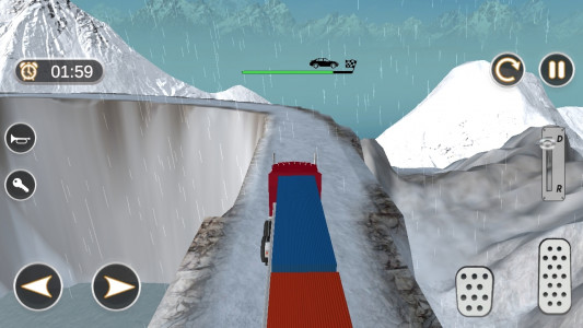 اسکرین شات بازی بازی ماشین راننده تریلی ماک 9