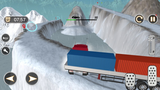 اسکرین شات بازی بازی ماشین راننده تریلی ماک 7