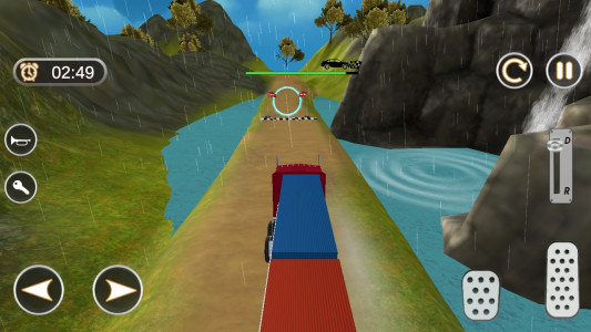 اسکرین شات بازی بازی ماشین راننده تریلی ماک 10