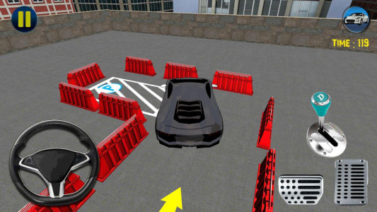 اسکرین شات بازی پارکینگ خودرو (اسپورت) 1