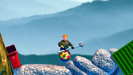 اسکرین شات بازی Pot Man Hammer Man Climber 3D 2