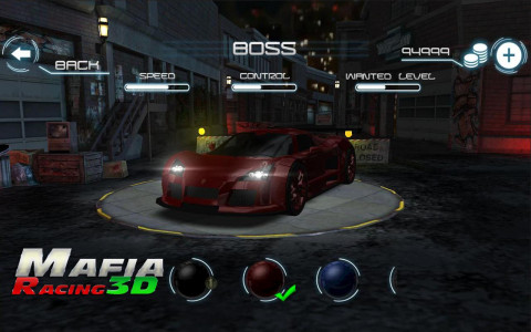اسکرین شات بازی Mafia Racing 3D 1