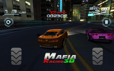 اسکرین شات بازی Mafia Racing 3D 6