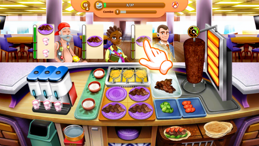 اسکرین شات بازی Chef's Dream: Restaurant World 2