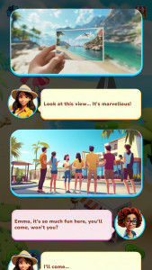 اسکرین شات 4 بازی Summer Love: Merge & Story