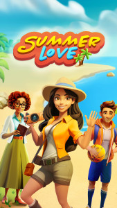 اسکرین شات 1 بازی Summer Love: Merge & Story