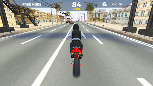 اسکرین شات 6 بازی Moto Racing Club: Highway Ride