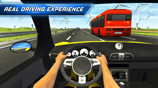 اسکرین شات بازی Racing in City: In Car Driving 3