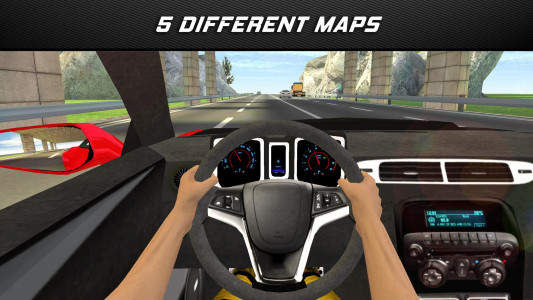 اسکرین شات بازی Racing in City 2 - Car Driving 4