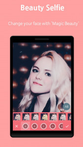 اسکرین شات 2 برنامه Beauty Selfie - Photo Editor