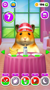 اسکرین شات 3 بازی Hamster: Pet Care Salon