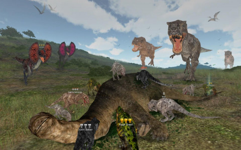 اسکرین شات بازی Dinos Online 2