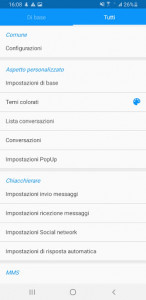 اسکرین شات برنامه Handcent SMS Italian Language pack 4