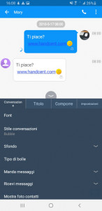 اسکرین شات برنامه Handcent SMS Italian Language pack 2