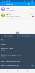 اسکرین شات برنامه Handcent SMS Italian Language pack 3