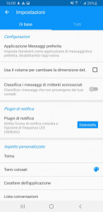اسکرین شات برنامه Handcent SMS Italian Language pack 5