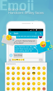 اسکرین شات برنامه Handcent Emoji Plugin (HC) 2