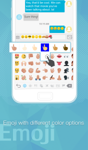 اسکرین شات برنامه Handcent Emoji Plugin (HC) 3