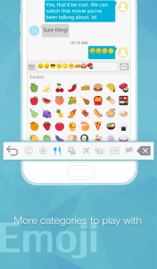 اسکرین شات برنامه Handcent Emoji Plugin (HC) 1