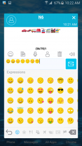 اسکرین شات برنامه Handcent Emoji Plugin (HC) 6