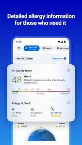 اسکرین شات 4 برنامه 1Weather: Forecast & Radar