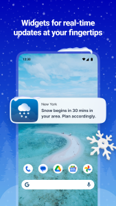 اسکرین شات 3 برنامه 1Weather: Forecast & Radar