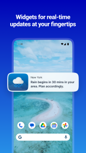 اسکرین شات 5 برنامه 1Weather: Forecast & Radar