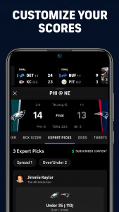 اسکرین شات برنامه CBS Sports App: Scores & News 4