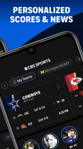 اسکرین شات برنامه CBS Sports App: Scores & News 2