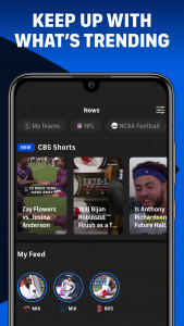 اسکرین شات برنامه CBS Sports App: Scores & News 6