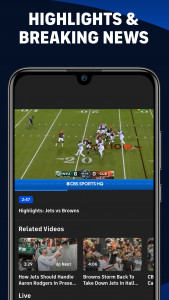 اسکرین شات برنامه CBS Sports App: Scores & News 5