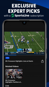 اسکرین شات برنامه CBS Sports App: Scores & News 5