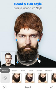 اسکرین شات برنامه Photoeditor men body face hair 3