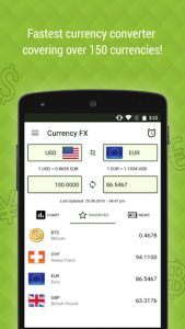 اسکرین شات برنامه Currency FX Exchange Rates 2