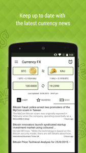 اسکرین شات برنامه Currency FX Exchange Rates 5