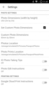 اسکرین شات برنامه Passport Photo ID Studio 4