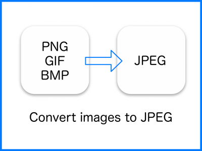 اسکرین شات برنامه JPEG Converter-PNG/GIF to JPEG 1