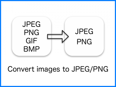 اسکرین شات برنامه JPEG PNG Image File Converter 1