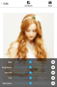 اسکرین شات 2 برنامه Soft Focus : beautiful selfie