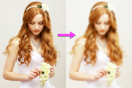 اسکرین شات 1 برنامه Soft Focus : beautiful selfie