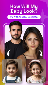 اسکرین شات 3 برنامه AI Future Baby Face Generator