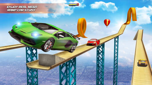 اسکرین شات بازی Mega Ramp Car Racing Master 3D 2