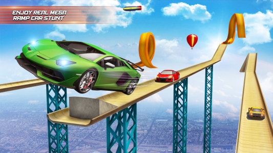 اسکرین شات 2 بازی Mega Ramp Car Racing Master 3D