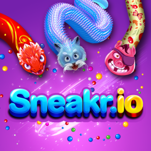اسکرین شات 1 بازی Sneak.io - Snake Game