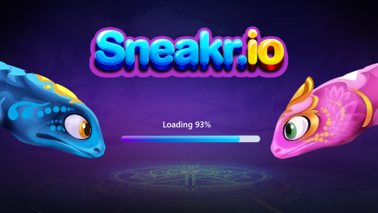 اسکرین شات 3 بازی Sneak.io - Snake Game