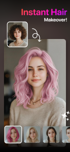 اسکرین شات 2 برنامه StyleMe: AI Hairstyle & Try-On