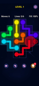 اسکرین شات بازی Light Connect Puzzle 1