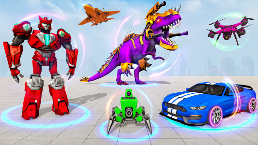 اسکرین شات بازی Dino Robot Car Game:Robot Game 6